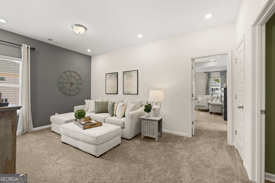 Furnished interior view inside a new home in Trellis Park, Hampton (Image 25).