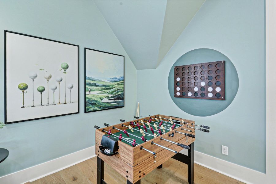 Furnished interior view inside a new home in , Bluffton (Image 33).