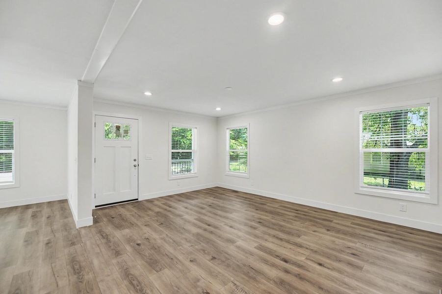 Spacious, unfurnished interior of a new home in , St. Stephen (Image 12).