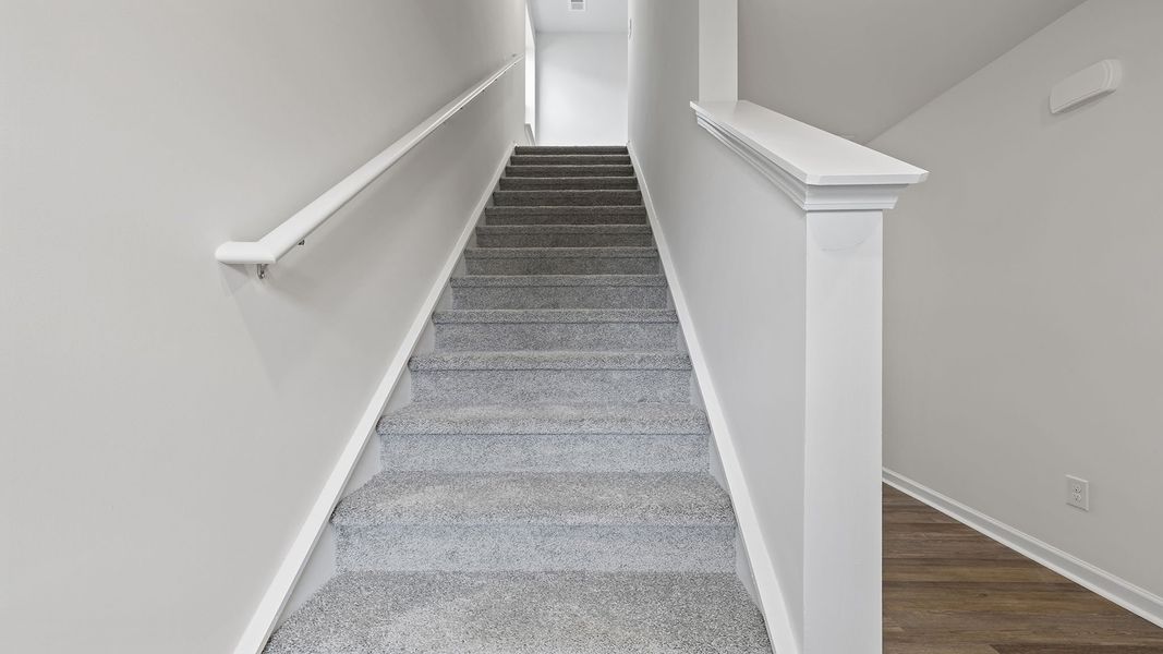 Spacious, unfurnished interior of a new home in Village Grove, Greenville (Image 19).