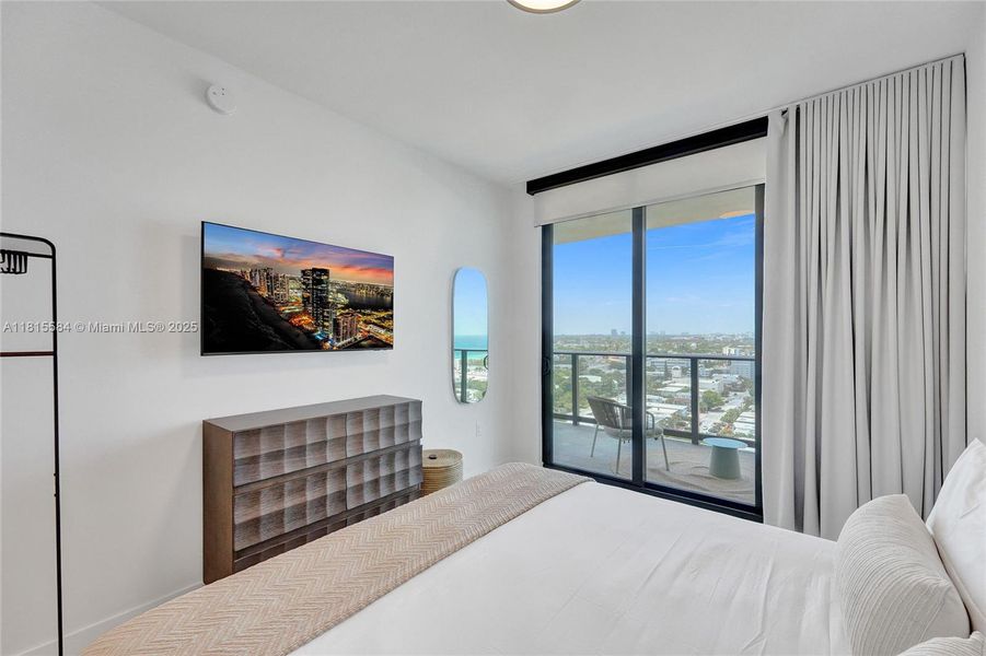 Furnished interior view inside a new home in 72 Park, Miami (Image 2).