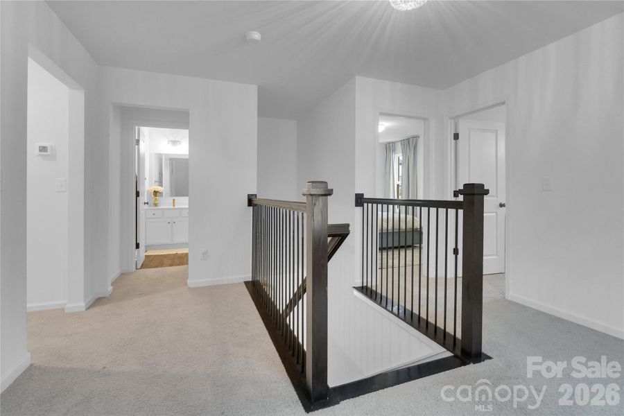 Furnished interior view inside a new home in Aubreywood, Charlotte (Image 30).