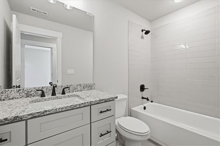 Furnished interior view inside a new home in , Statham (Image 31).