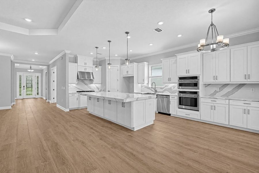 Furnished interior view inside a new home in Esplanade at Azario Lakewood Ranch, Bradenton (Image 5).