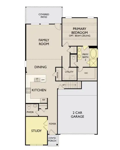 Austin Floorplan - 1st Floor