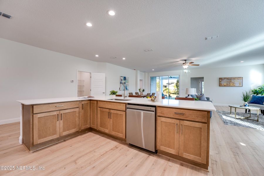 Furnished interior view inside a new home in , Jacksonville (Image 27).