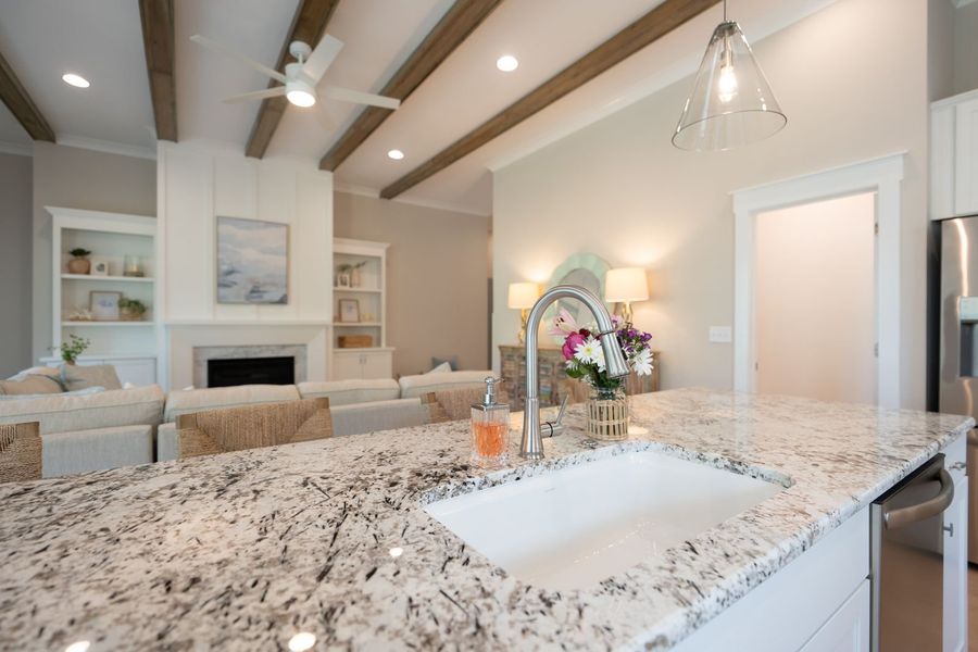 Representative furnished interior of a home built from the Beckett by Bill Clark Homes in Riverside Cove, Wilmington (Image 40).