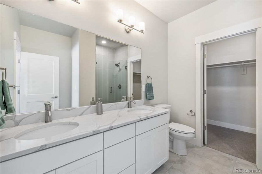 Model Home-not actual unit- primary bathroom