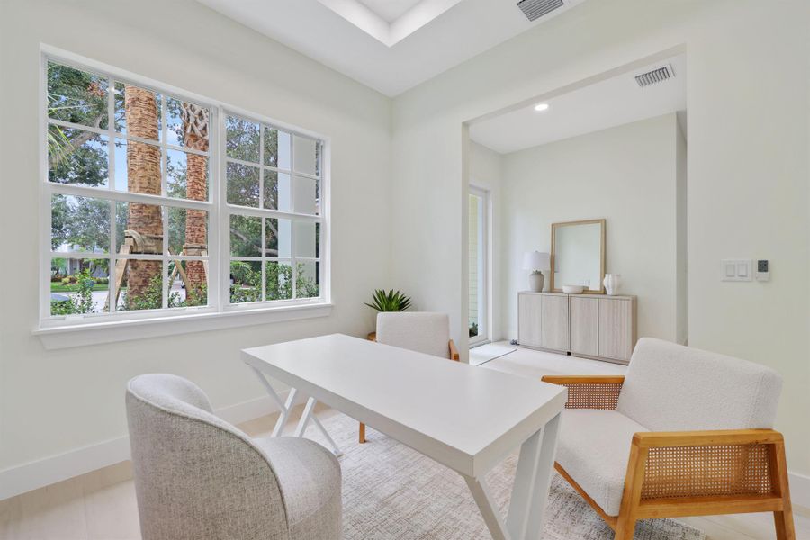 Furnished interior view inside a new home in , Jupiter (Image 17).