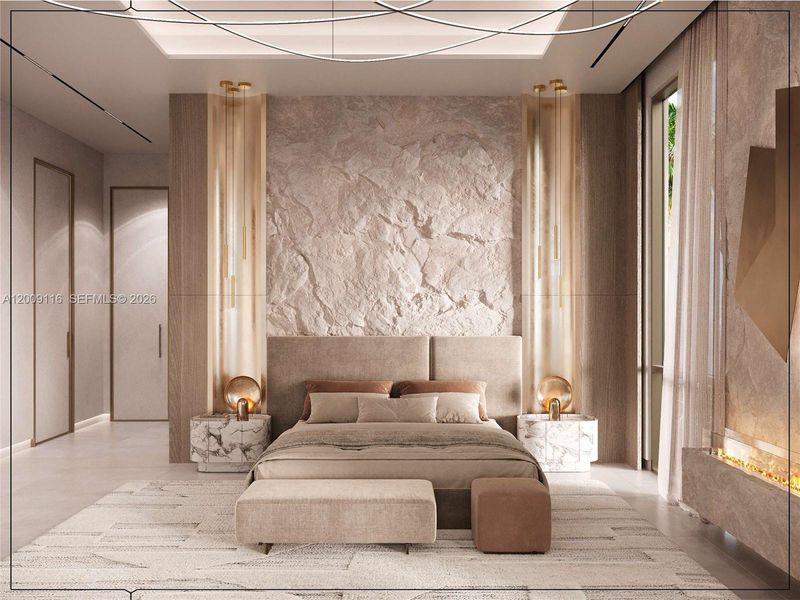 Furnished interior view inside a new home in , Golden Beach (Image 25).