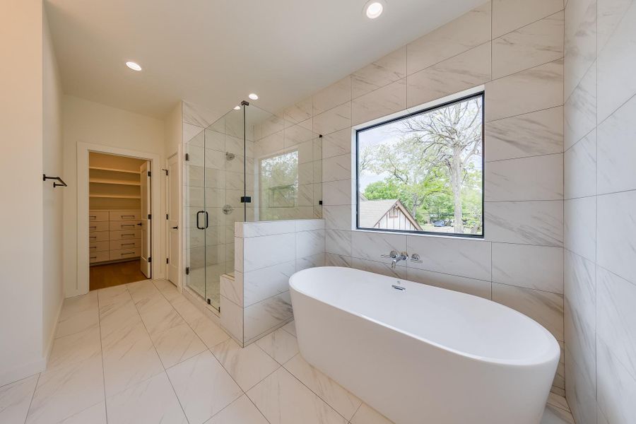 Furnished interior view inside a new home in , Houston (Image 9).