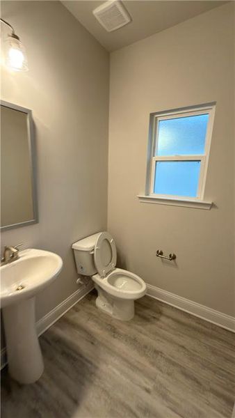 Furnished interior view inside a new home in Habersham Meadows, Demorest (Image 8).