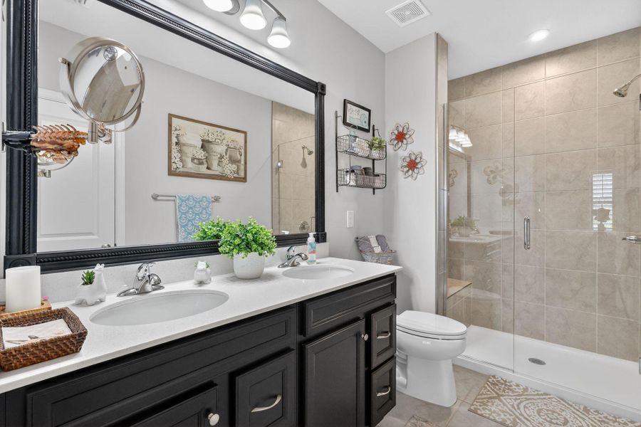 Furnished interior view inside a new home in , Port St. Lucie (Image 28). Furnished interior view inside a new home in , Port St. Lucie (Image 28).