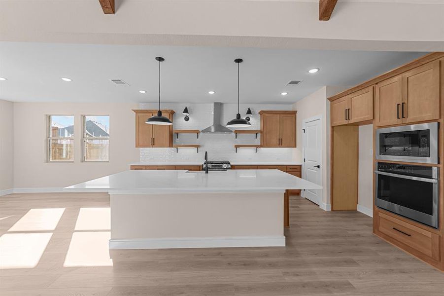 Furnished interior view inside a new home in Elevon, Lavon (Image 5). Furnished interior view inside a new home in Elevon, Lavon (Image 5).