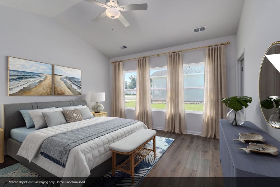 Furnished interior view inside a new home in Jordan Grove, Conway (Image 9).