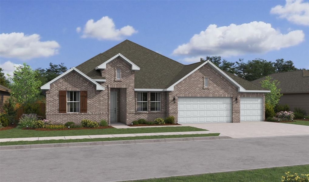 Gorgeous Glasgow design by K. Hovnanian Homes in elevation NA built in Waverly Place. (*Artist rendering used for illustration purposes only. Actual home will have 4 car garage.) Gorgeous Glasgow design by K. Hovnanian Homes in elevation NA built in Waverly Place. (*Artist rendering used for illustration purposes only. Actual home will have 4 car garage.)