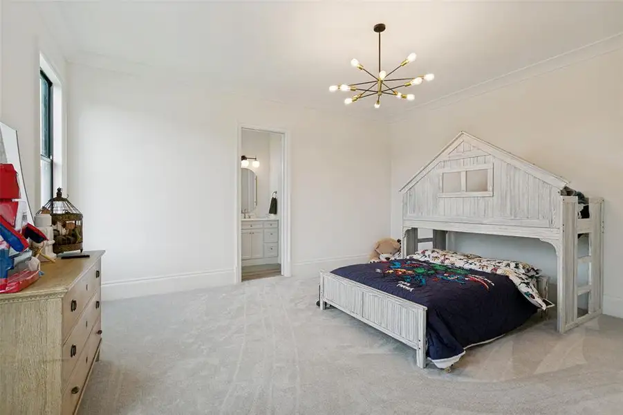 Furnished interior view inside a new home in , Keller (Image 14).
