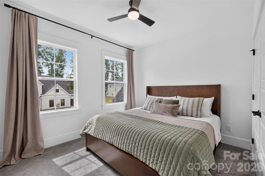 Furnished interior view inside a new home in , Huntersville (Image 11).