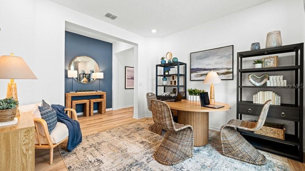 Furnished interior view inside a new home in Timber Ridge, Plant City (Image 13).
