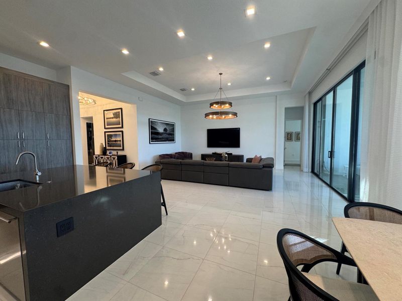 Furnished interior view inside a new home in , Palm Beach Gardens (Image 10).
