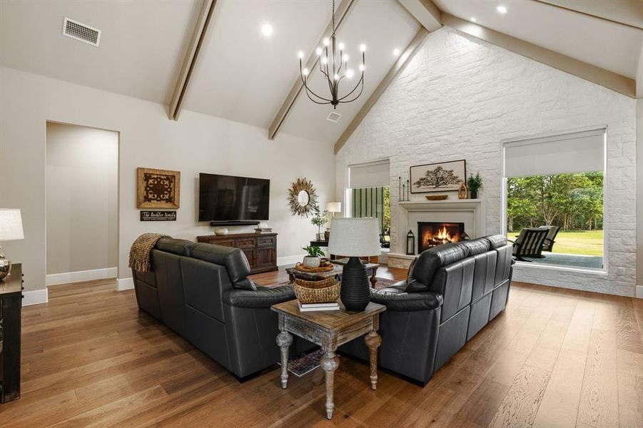 Furnished interior view inside a new home in , Caddo Mills (Image 6). Furnished interior view inside a new home in , Caddo Mills (Image 6).