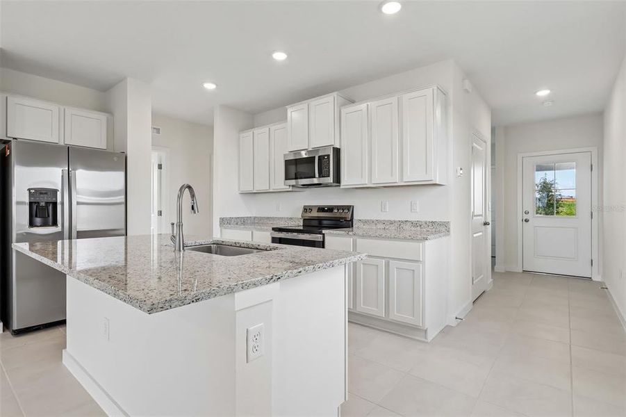 Furnished interior view inside a new home in Hamilton Bluff, Haines City (Image 10).