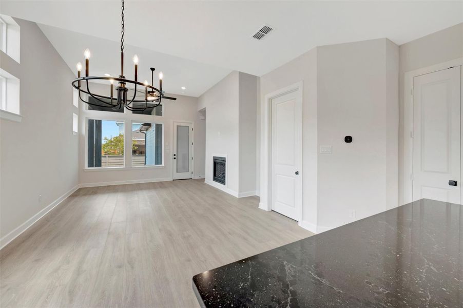 Spacious, unfurnished interior of a new home in Pomona - Grove Row Collection, Manvel (Image 23).