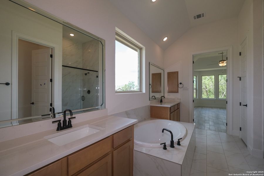 Furnished interior view inside a new home in Everly Estates, San Antonio (Image 7).