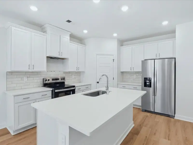 Furnished interior view inside a new home in Crown Pointe, Georgetown (Image 3).