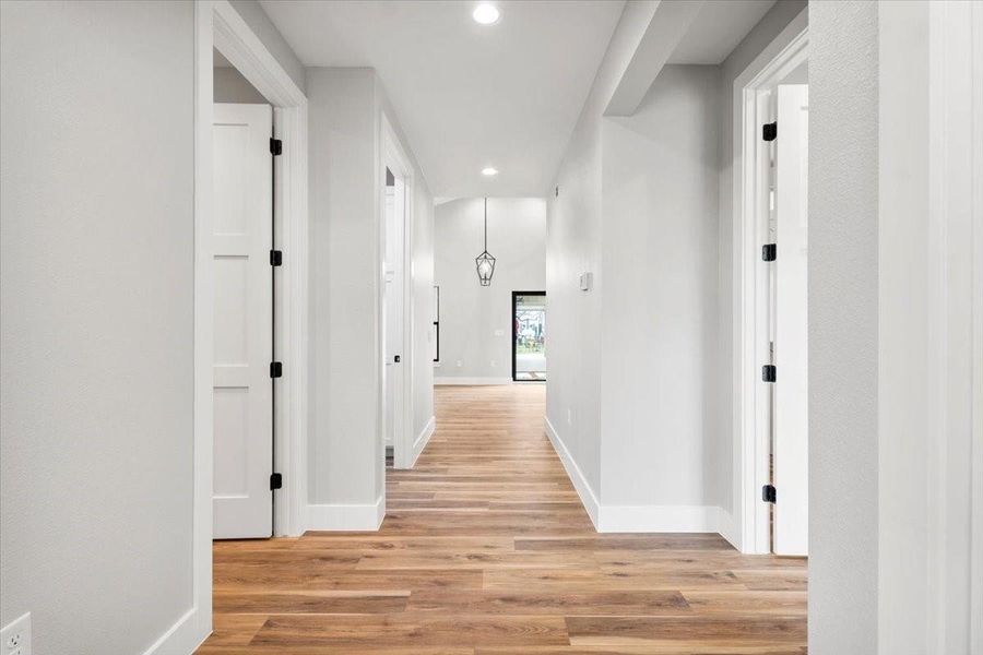 Furnished interior view inside a new home in , Johnson City (Image 26).