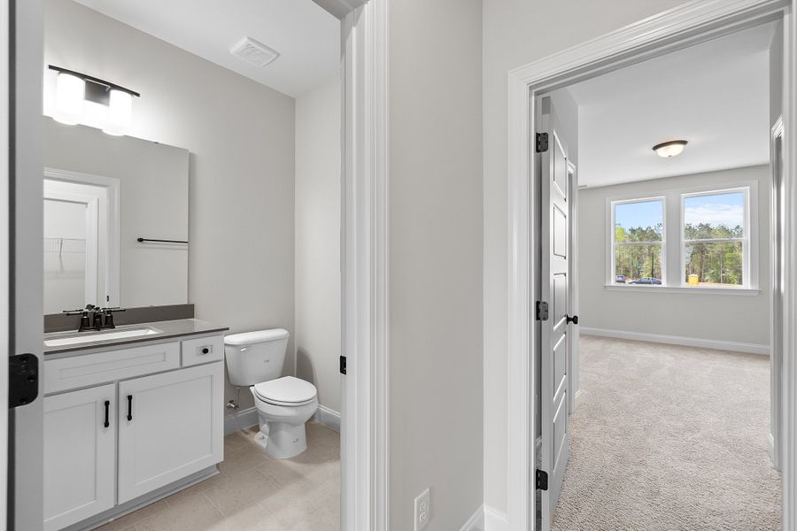 Representative furnished interior of a home built from the The Bradley by RobuckHomes in Baylee Ridge, Selma (Image 125). Representative furnished interior of a home built from the The Bradley by RobuckHomes in Baylee Ridge, Selma (Image 125).