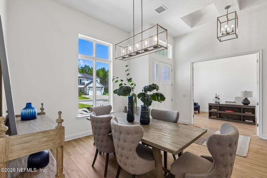 Furnished interior view inside a new home in SilverLeaf, St. Augustine (Image 14).