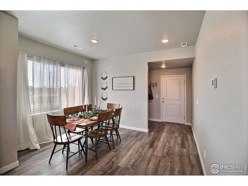 Furnished interior view inside a new home in Liberty Draw, Evans (Image 6).
