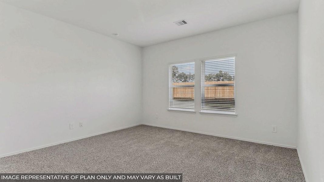 Spacious, unfurnished interior of a new home in The Canopies, Splendora (Image 8).