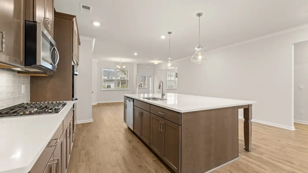 Furnished interior view inside a new home in The Gates at Pates Creek, Hampton (Image 5).