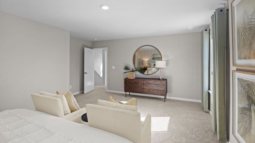 Furnished interior view inside a new home in Hunter Hill, Rocky Mount (Image 15).