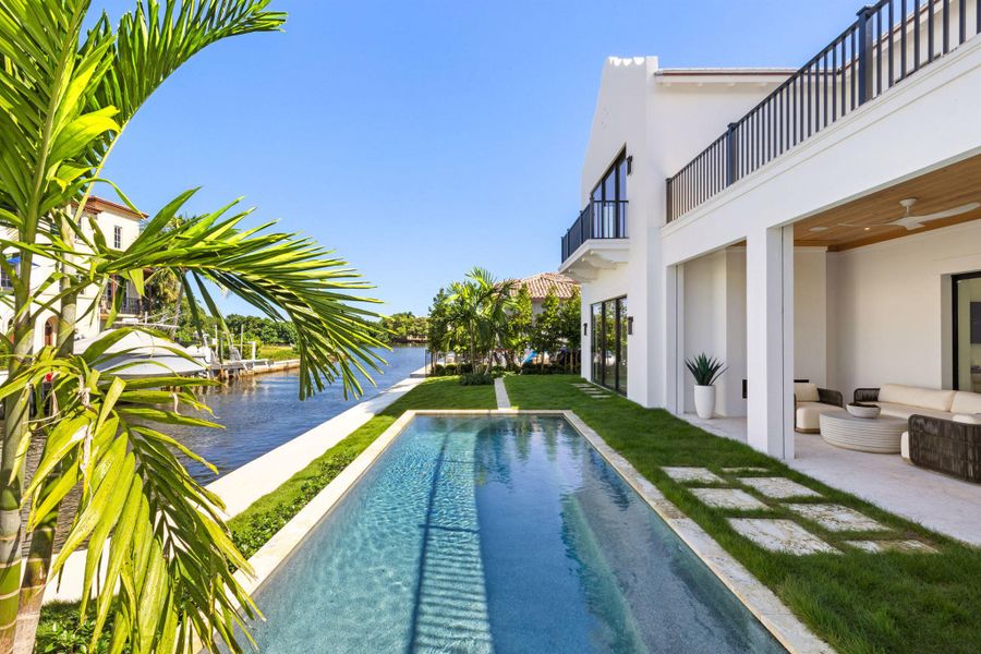 Exterior details and patio area of a home in , Boynton Beach (Image 28). Exterior details and patio area of a home in , Boynton Beach (Image 28).