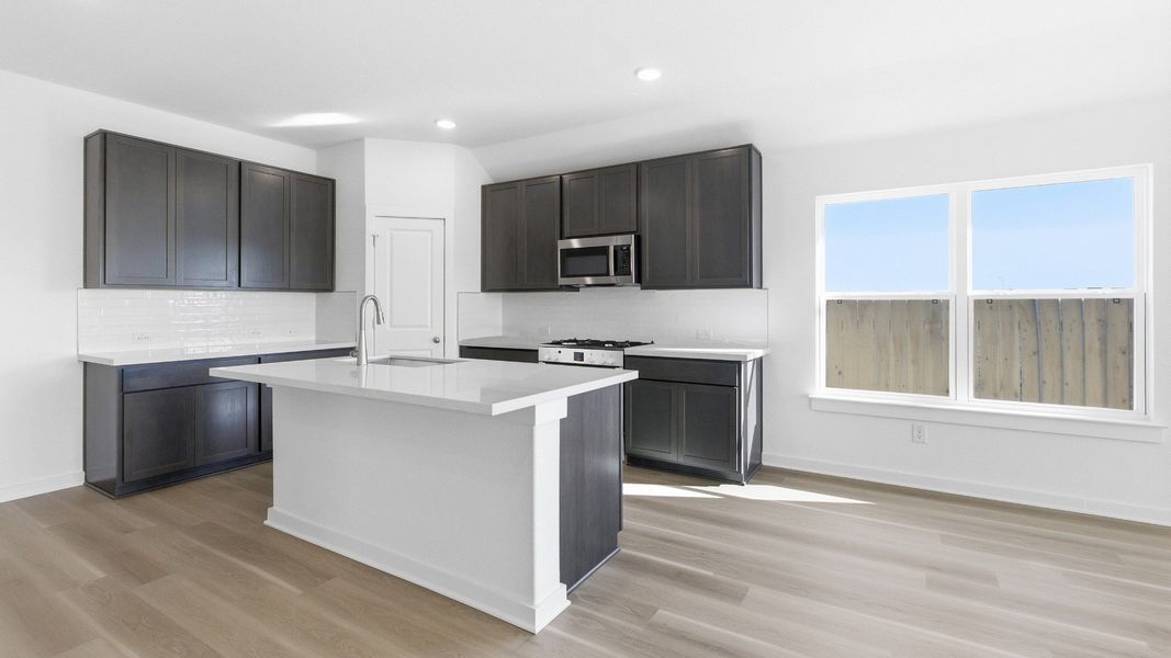 Furnished interior view inside a new home in Sky Ridge, San Marcos (Image 13).