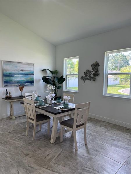 Furnished interior view inside a new home in Azalea Walk, Deland (Image 4). Furnished interior view inside a new home in Azalea Walk, Deland (Image 4).