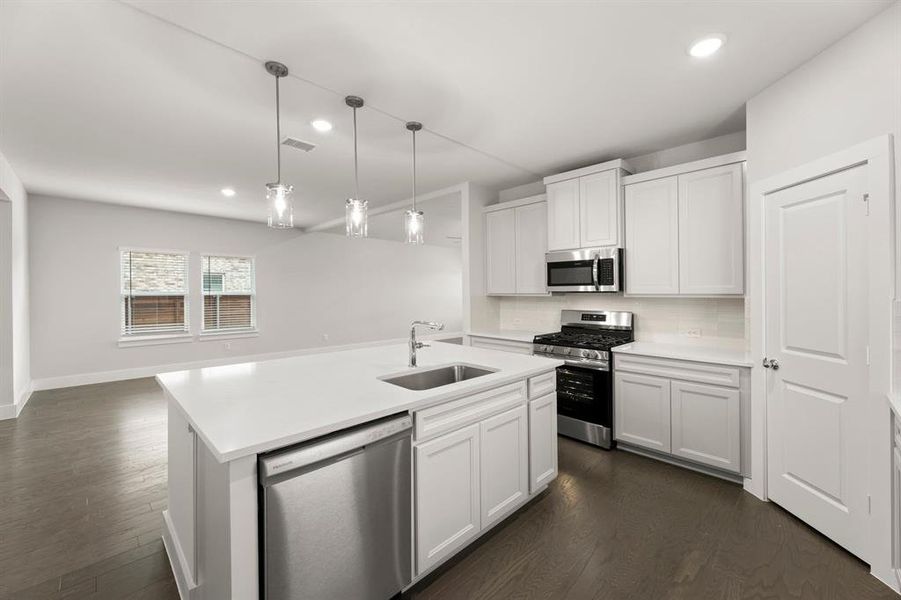 Furnished interior view inside a new home in Solterra, Mesquite (Image 10).