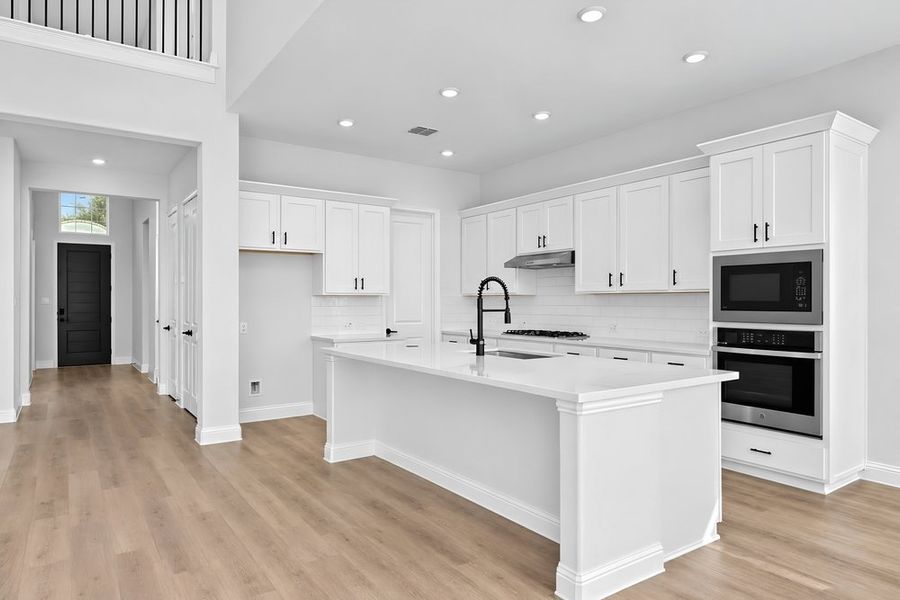 Furnished interior view inside a new home in The Ridge at Northlake, Northlake (Image 7).