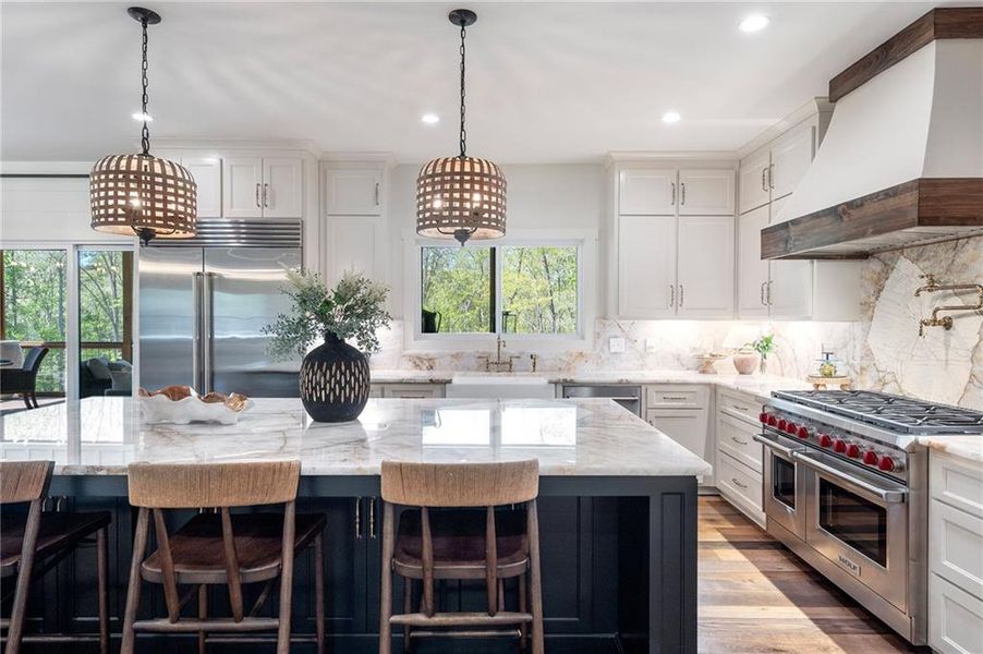 Furnished interior view inside a new home in , Canton (Image 17).