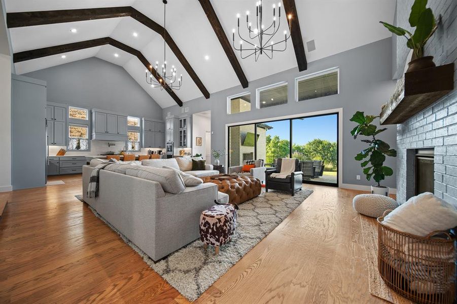 Furnished interior view inside a new home in , Prosper (Image 29).