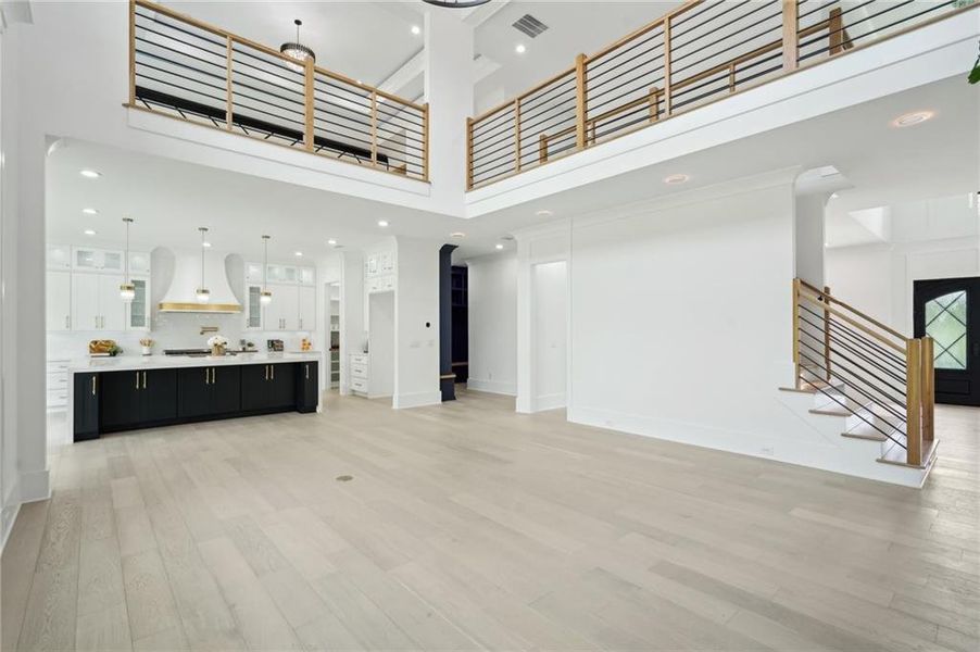 Spacious, unfurnished interior of a new home in , Braselton (Image 24). Spacious, unfurnished interior of a new home in , Braselton (Image 24).