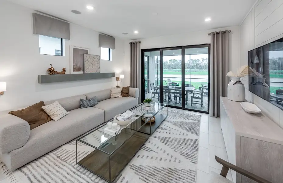 Furnished interior view inside a new home in Terreno, Naples (Image 3).