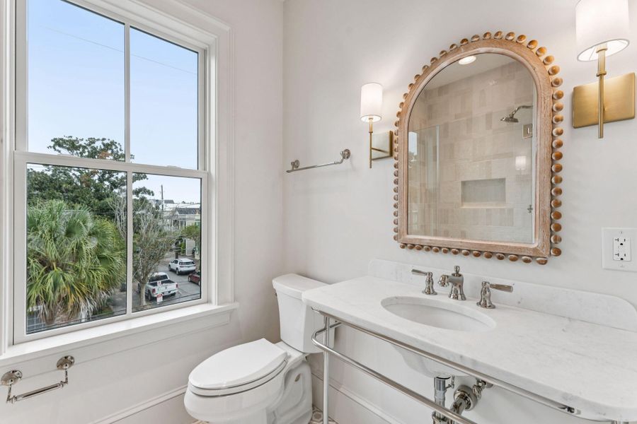 Furnished interior view inside a new home in , Charleston (Image 12).
