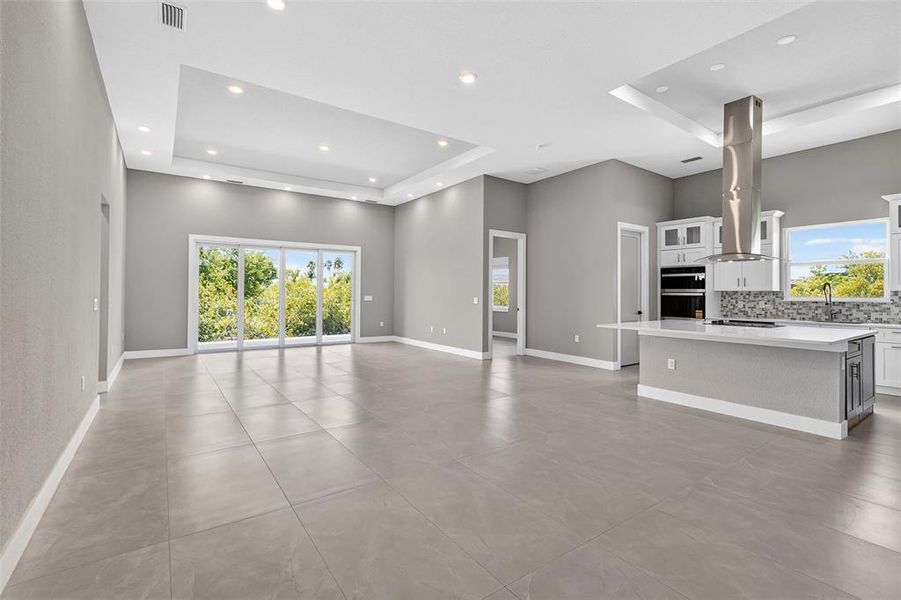 Spacious, unfurnished interior of a new home in , Port Charlotte (Image 57).
