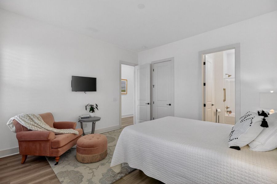 Furnished interior view inside a new home in The Domus Collection at Midtown Nexton, Summerville (Image 11). Furnished interior view inside a new home in The Domus Collection at Midtown Nexton, Summerville (Image 11).