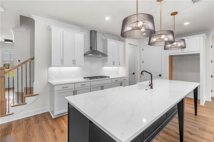 Furnished interior view inside a new home in , Peachtree Corners (Image 8).
