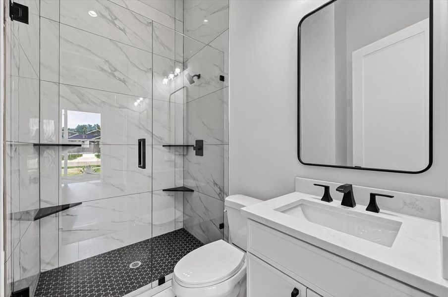 Furnished interior view inside a new home in , Dallas (Image 6).